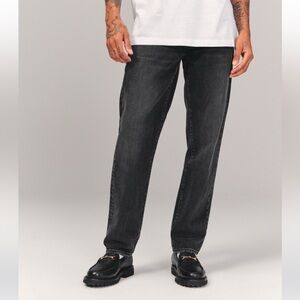Abercrombie & Fitch 90s Straight Jean Black Wash 30 x 30